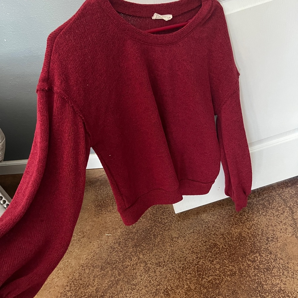 Bell sleeve sweater